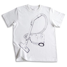 おもしろいTシャツ「掃除機」p